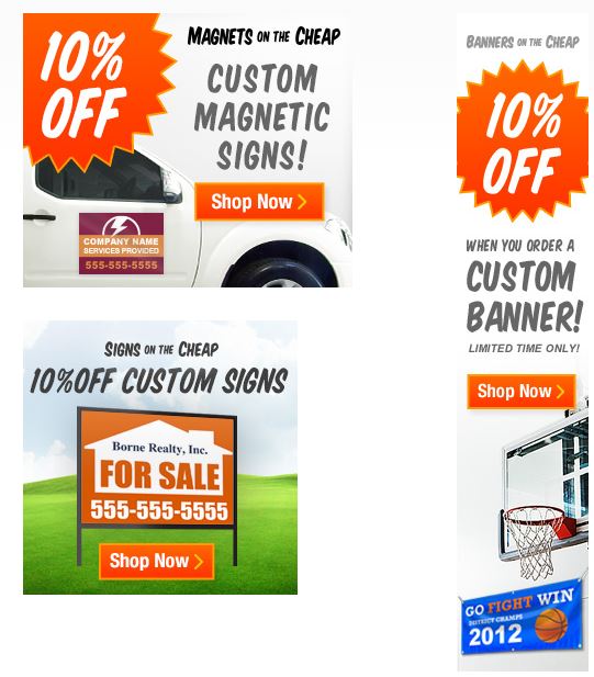 custom banners on the cheap, graduation banners, vinyl banners, stickers banners, cool minecraft banners